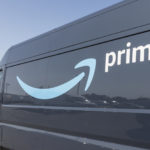 Amazon Prime delivery van showcasing the recognizable Amazon logo, relevant to discussions on insurance for Amazon Delivery Service Partner (DSP) businesses.